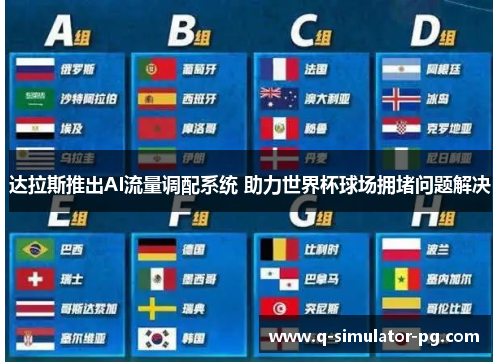 达拉斯推出AI流量调配系统 助力世界杯球场拥堵问题解决